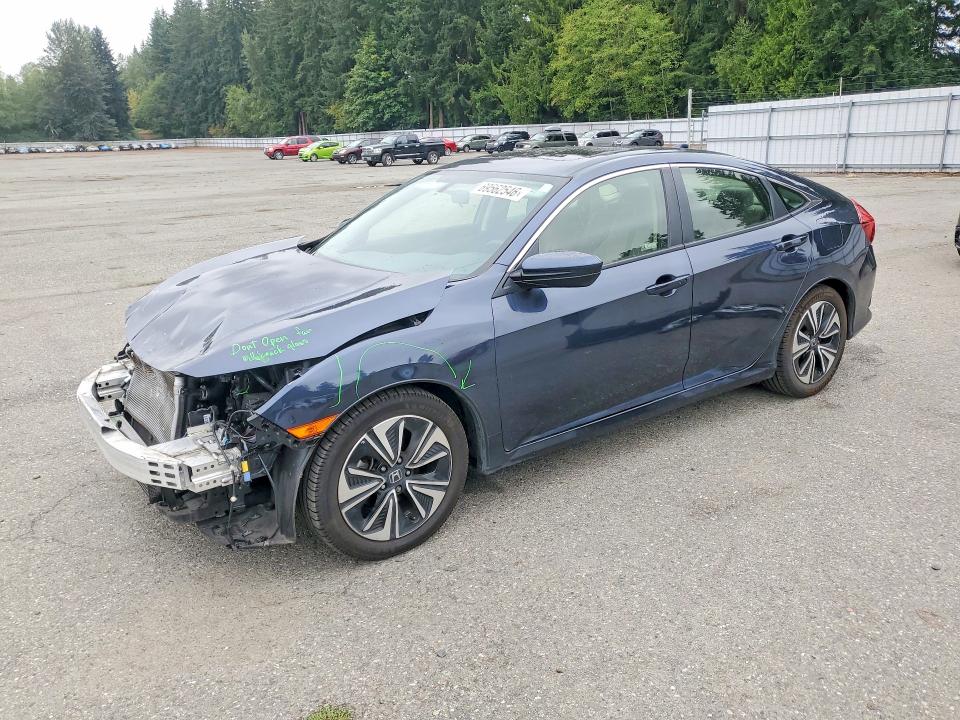 69562546 :رقم المزاد ، JHMFC1F39JX021672 vin ، 2018 Honda Civic مزاد بيع