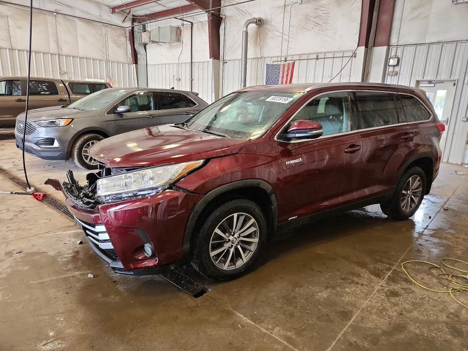 Продаж на аукціоні авто 2019 Toyota Highlander Hybrid, vin: 5TDJGRFH1KS063612, номер лоту: 68239196