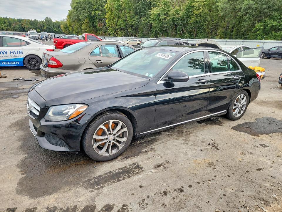 Auction sale of the 2017 Mercedes-benz C, vin: WDDWF4KBXHR244976, lot number: 71148926