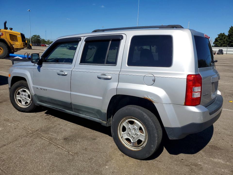 Продажа на аукционе авто 2011 Jeep Patriot, vin: 1J4NF1GB0BD177736, номер лота: 70539546