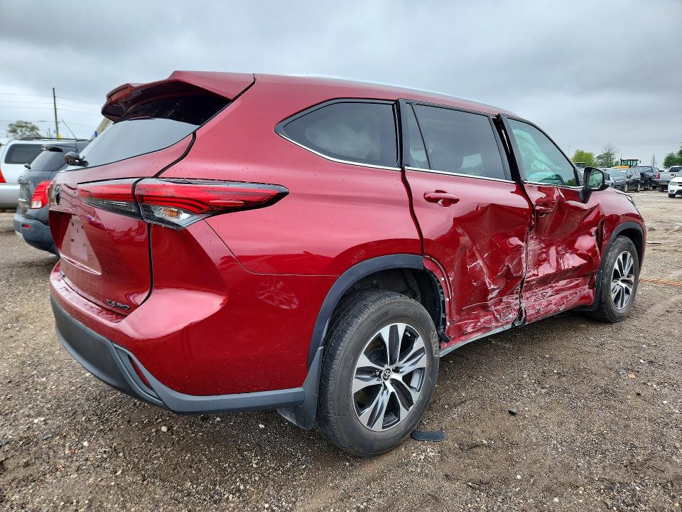 Aukcja sprzedaży 2021 Toyota Highlander, vin: 5TDGZRBHXMS559098, numer aukcji: 68956666
