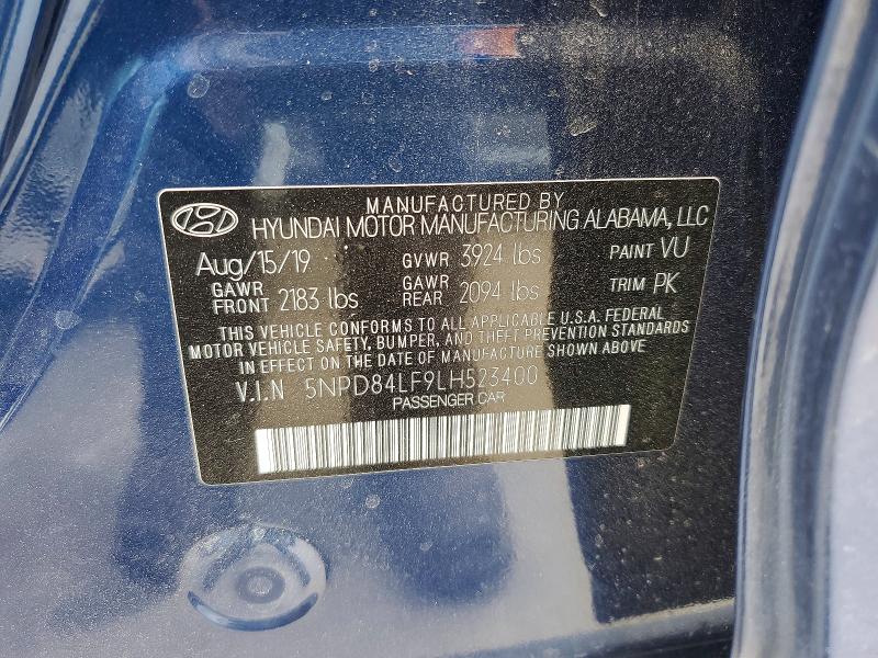 Продажа на аукционе авто 2020 Hyundai Elantra, vin: 5NPD84LF9LH523400, номер лота: 67122086