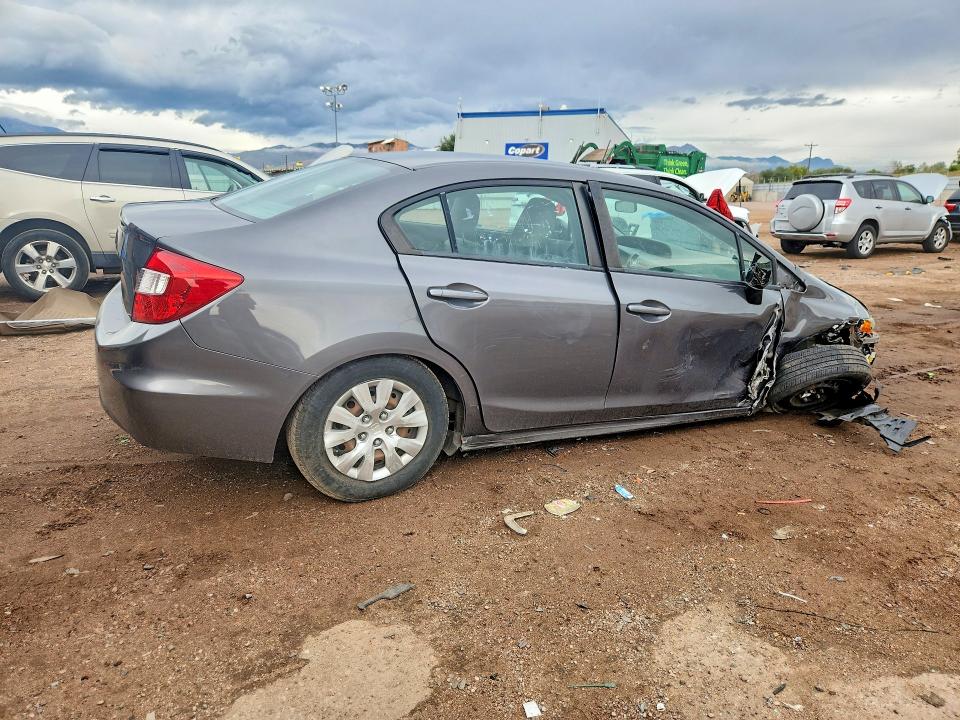 2012 Honda Civic მანქანა იყიდება აუქციონზე, vin: 2HGFB2F58CH583244, აუქციონის ნომერი: 68991896
