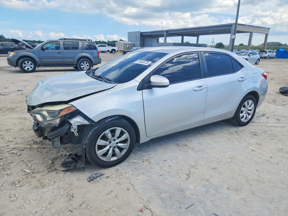 70843476 :رقم المزاد ، 5YFBURHE1EP079368 vin ، 2014 Toyota Corolla مزاد بيع