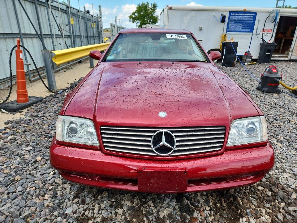 2002 Mercedes-benz Sl მანქანა იყიდება აუქციონზე, vin: WDBFA68F22F202212, აუქციონის ნომერი: 67633696