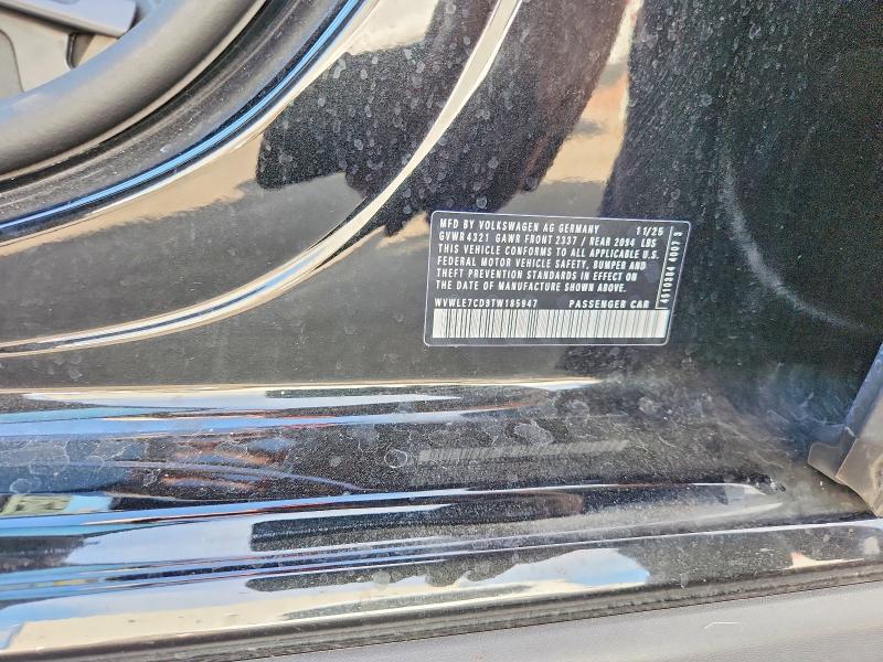 Продаж на аукціоні авто 2026 Volkswagen Gti, vin: WVWLE7CD9TW185947, номер лоту: 70648616