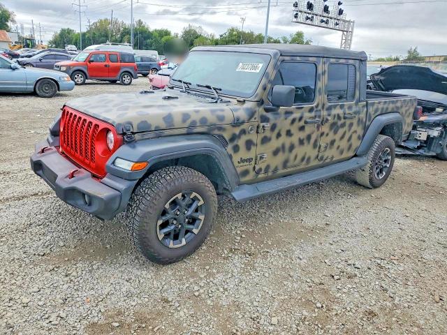2020 Jeep Gladiator მანქანა იყიდება აუქციონზე, vin: 1C6HJTAG1LL166390, აუქციონის ნომერი: 70237866