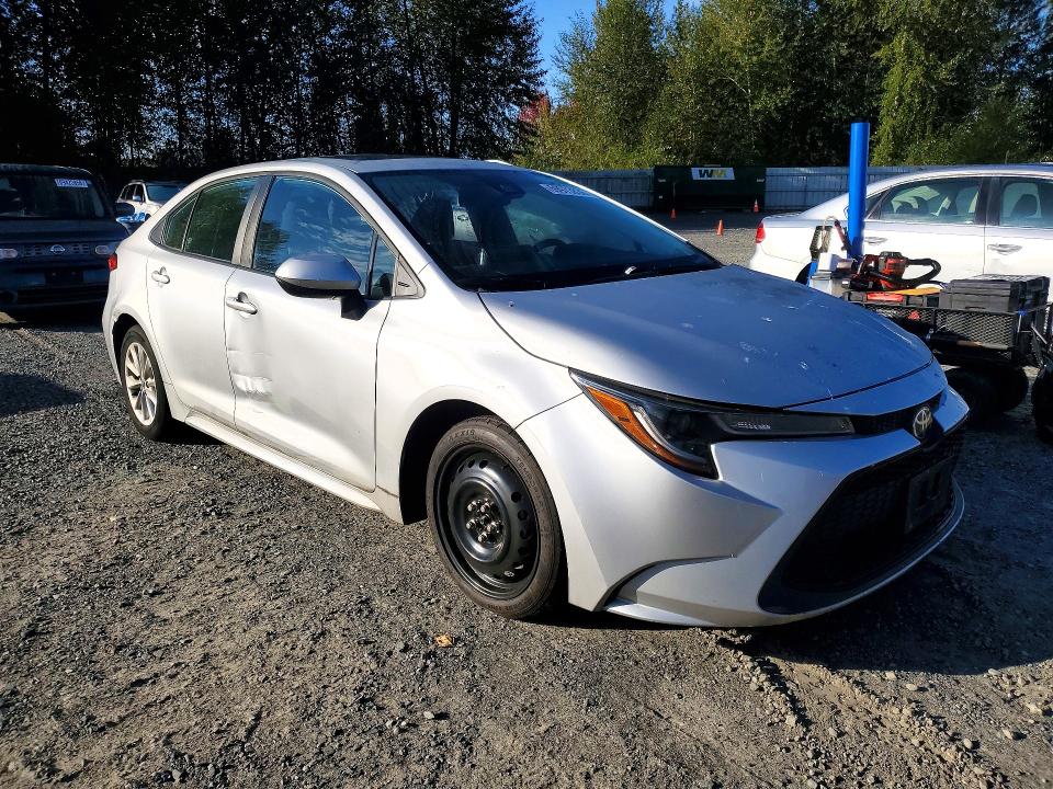 Продаж на аукціоні авто 2020 Toyota Corolla, vin: 5YFHPRAE2LP045092, номер лоту: 69973836