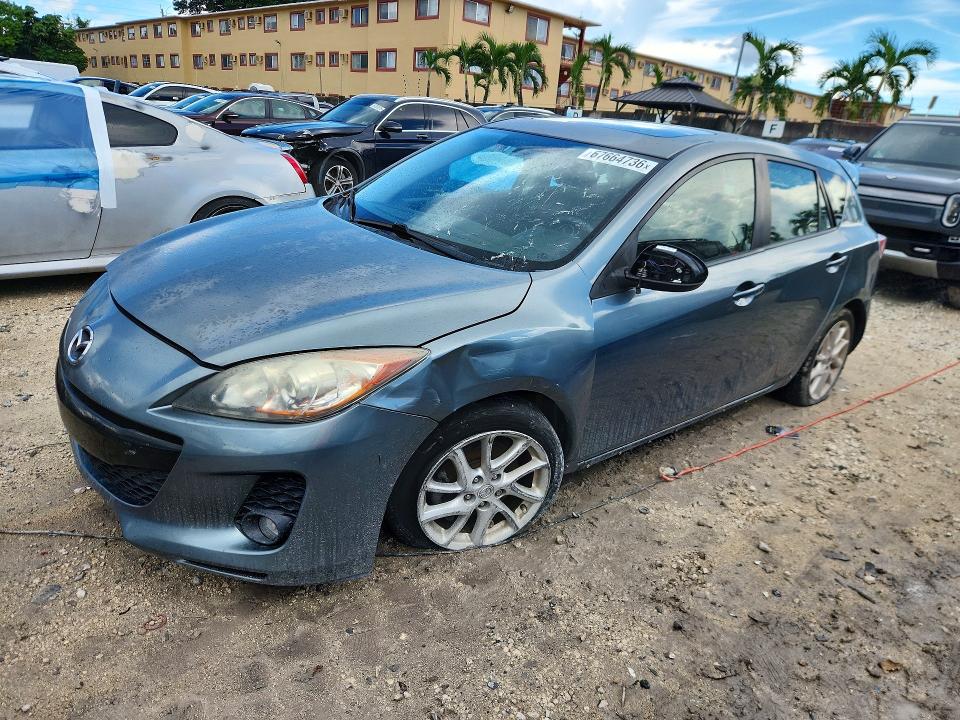 Aukcja sprzedaży 2012 Mazda 3, vin: JM1BL1L55C1585864, numer aukcji: 67664736