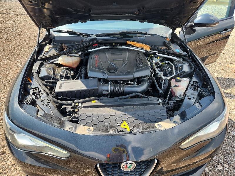 69898506 :رقم المزاد ، ZARFAEBN7H7539236 vin ، 2017 Alfa Romeo Giulia مزاد بيع