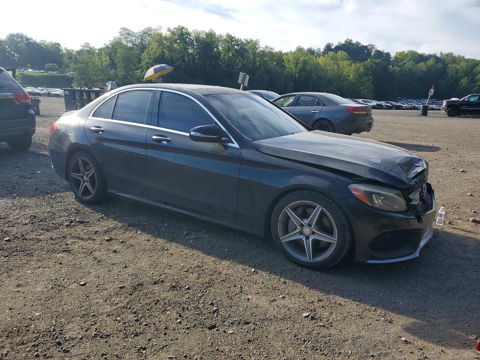 2015 Mercedes-benz C მანქანა იყიდება აუქციონზე, vin: 55SWF4JBXFU081937, აუქციონის ნომერი: 68334946