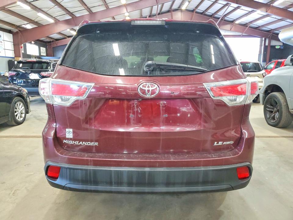Aukcja sprzedaży 2015 Toyota Highlander, vin: 5TDBKRFH8FS194321, numer aukcji: 69363996