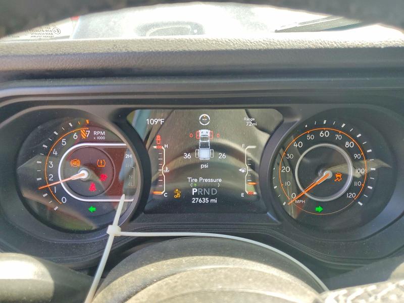 63391406 :رقم المزاد ، 1C6PJTAG8SL543212 vin ، 2025 Jeep Gladiator مزاد بيع