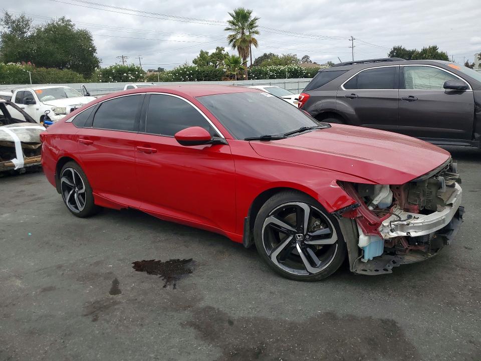 2019 Honda Accord მანქანა იყიდება აუქციონზე, vin: 1HGCV1F37KA129079, აუქციონის ნომერი: 69430186