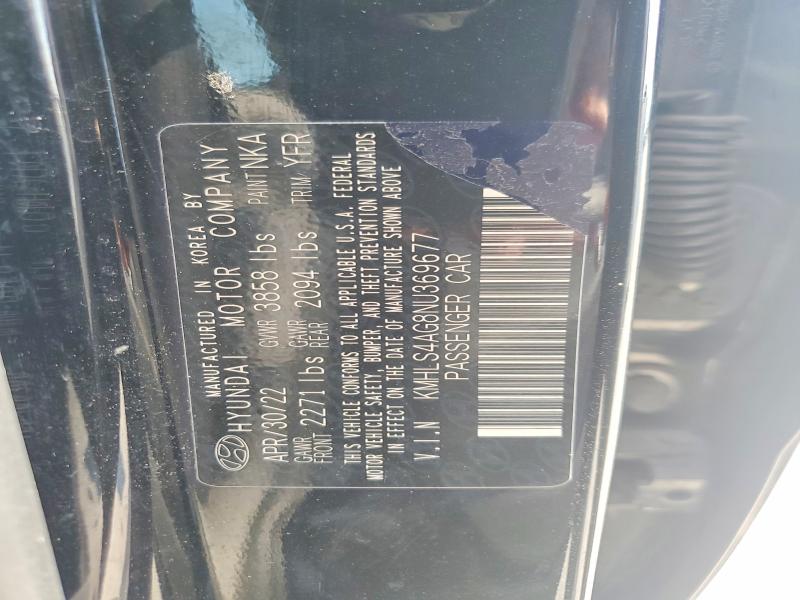 67662066 :رقم المزاد ، KMHLS4AG8NU369677 vin ، 2022 Hyundai Elantra مزاد بيع