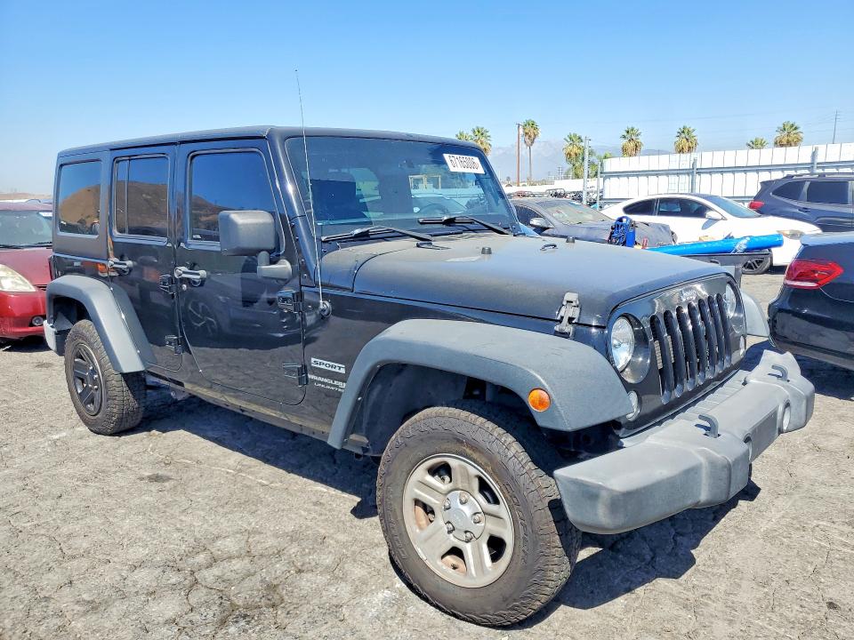 2018 Jeep Wrangler Unlimited მანქანა იყიდება აუქციონზე, vin: 1C4BJWDG2JL805238, აუქციონის ნომერი: 67165006