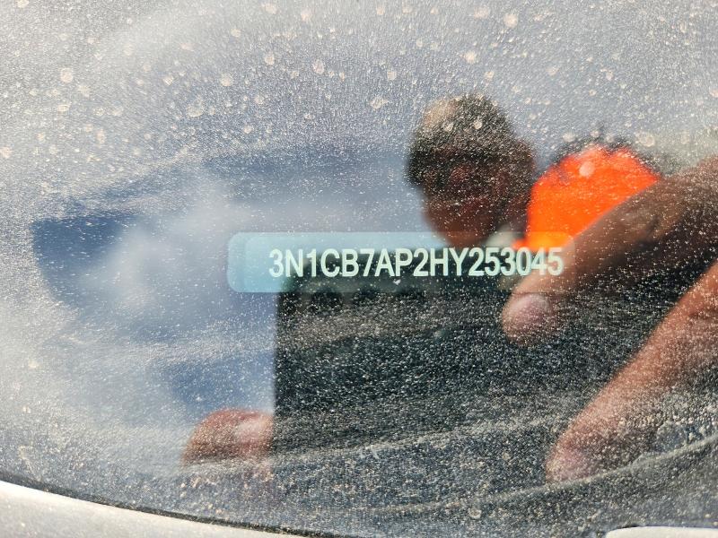 68602156 :رقم المزاد ، 3N1CB7AP2HY253045 vin ، 2017 Nissan Sentra مزاد بيع
