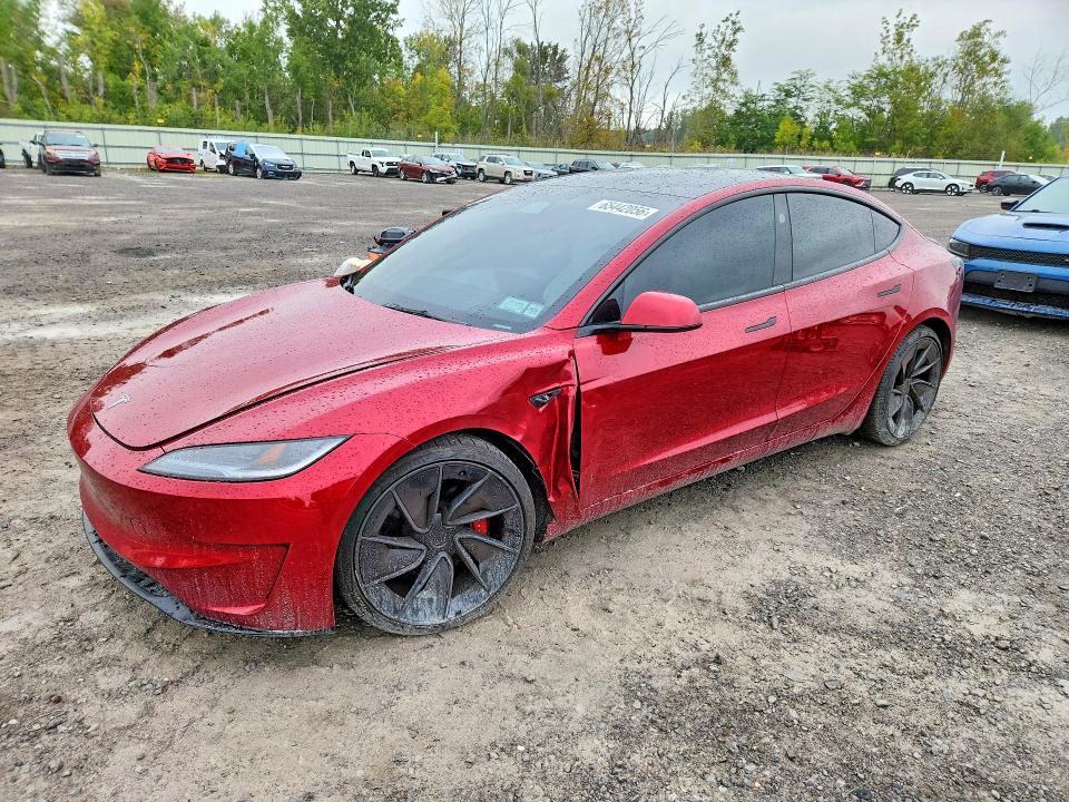 65442056 :رقم المزاد ، 5YJ3E1ET6RF785260 vin ، 2024 Tesla Model 3 مزاد بيع