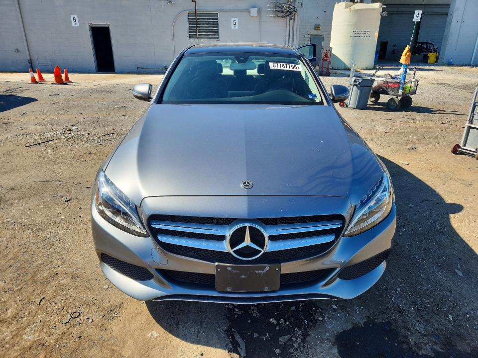 2018 Mercedes-benz C მანქანა იყიდება აუქციონზე, vin: WDDWF4KB6JR373898, აუქციონის ნომერი: 67787796