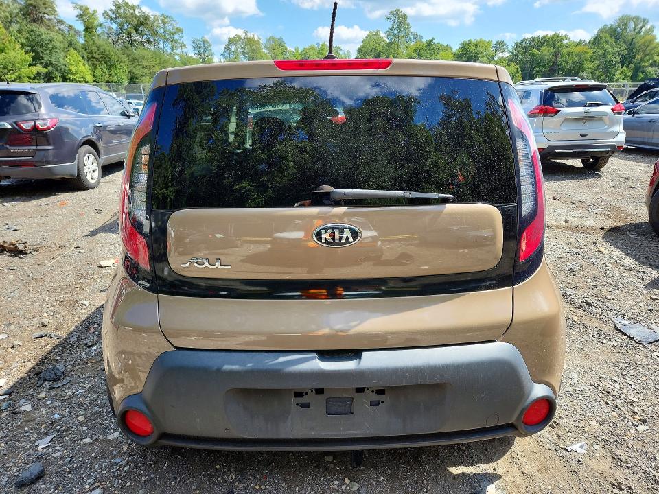 2015 Kia Soul მანქანა იყიდება აუქციონზე, vin: KNDJN2A21F7234374, აუქციონის ნომერი: 68682096