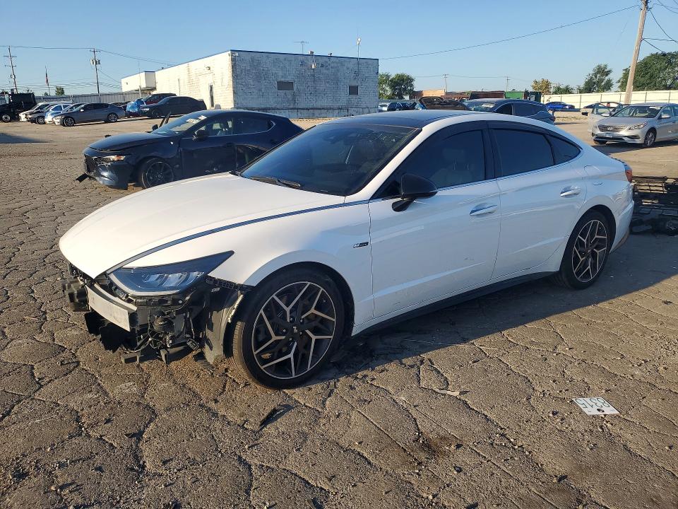 67464136 :رقم المزاد ، KMHL14JC3PA253209 vin ، 2023 Hyundai Sonata مزاد بيع
