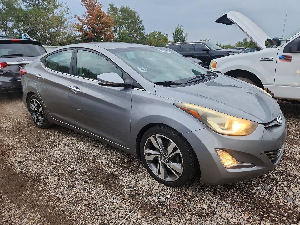 2014 Hyundai Elantra მანქანა იყიდება აუქციონზე, vin: KMHDH4AE1EU141425, აუქციონის ნომერი: 68286726