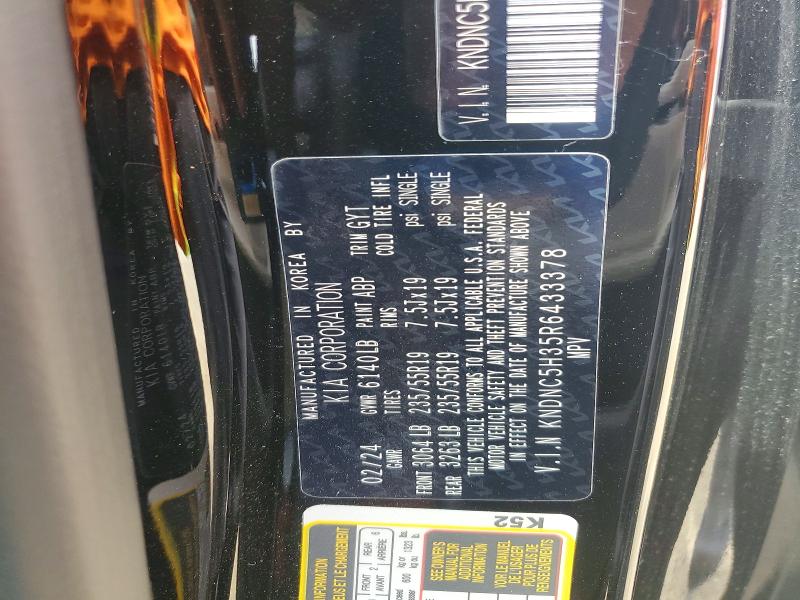 Aukcja sprzedaży 2024 Kia Carnival, vin: KNDNC5H35R6433378, numer aukcji: 67717806