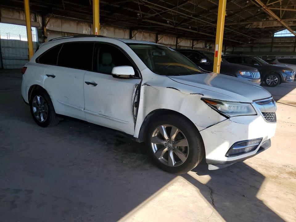 70691406 :رقم المزاد ، 5FRYD3H83FB002238 vin ، 2015 Acura Mdx مزاد بيع