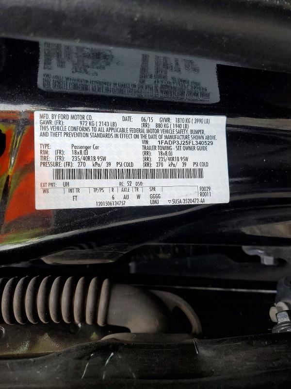 Продажа на аукционе авто 2015 Ford Focus, vin: 1FADP3J25FL340529, номер лота: 68671986