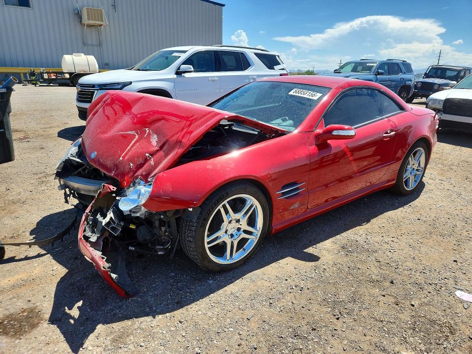 68858156 :رقم المزاد ، WDBSK71F37F131881 vin ، 2007 Mercedes-benz Sl مزاد بيع
