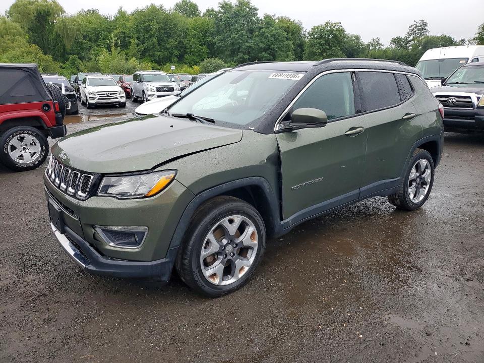 2018 Jeep Compass მანქანა იყიდება აუქციონზე, vin: 3C4NJDCB4JT163665, აუქციონის ნომერი: 66919996