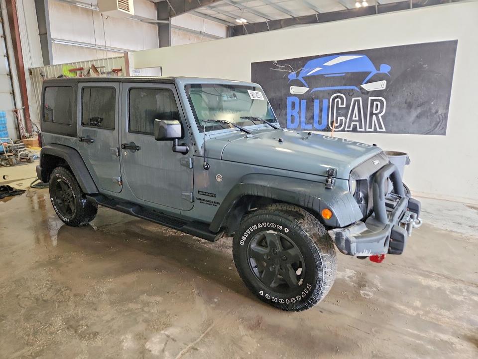 71091446 :رقم المزاد ، 1C4BJWDG0FL642063 vin ، 2015 Jeep Wrangler Unlimited مزاد بيع