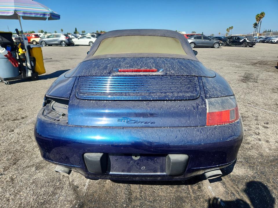 2000 Porsche 911 მანქანა იყიდება აუქციონზე, vin: WP0CA2996YS652077, აუქციონის ნომერი: 67700566