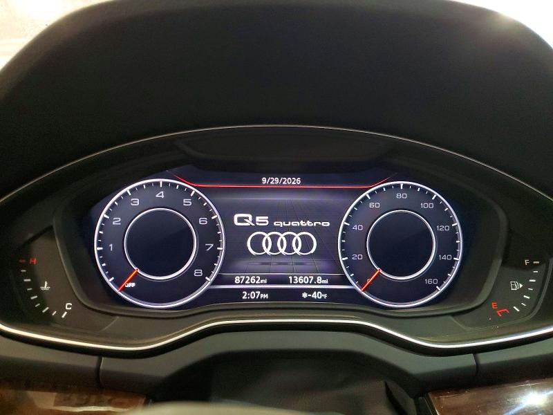 70136216 :رقم المزاد ، WA1BNAFY1J2074346 vin ، 2018 Audi Q5 مزاد بيع