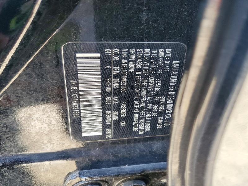 Aukcja sprzedaży 2019 Nissan Rogue Sport, vin: JN1BJ1CP1KW221680, numer aukcji: 69747236