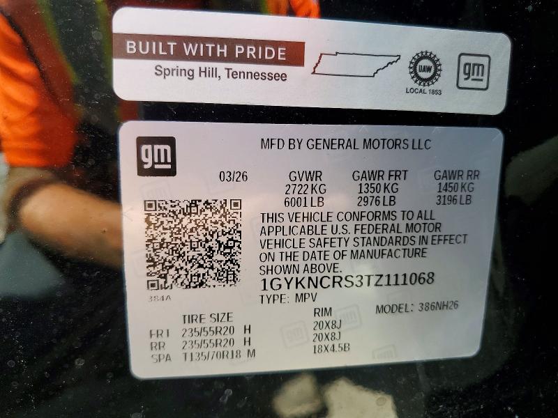 Продажа на аукционе авто 2026 Cadillac Xt5, vin: 1GYKNCRS3TZ111068, номер лота: 67722136