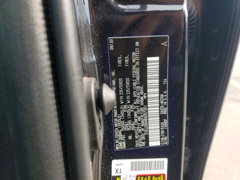Продаж на аукціоні авто 2021 Toyota Highlander, vin: 5TDJZRBH8MS057261, номер лоту: 68877976