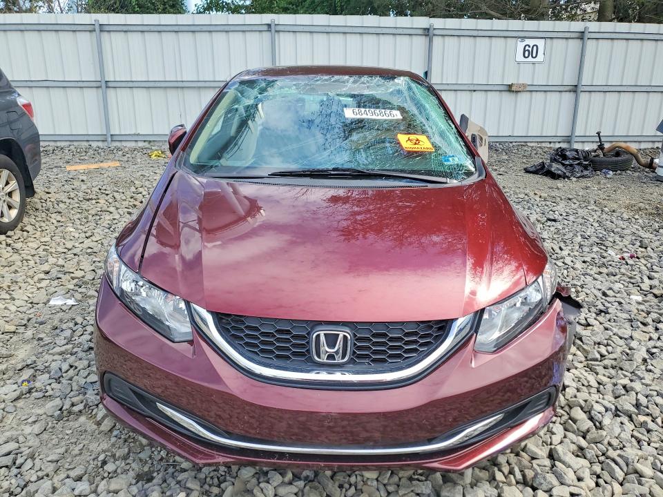 2014 Honda Civic მანქანა იყიდება აუქციონზე, vin: 19XFB2F50EE260786, აუქციონის ნომერი: 68496866