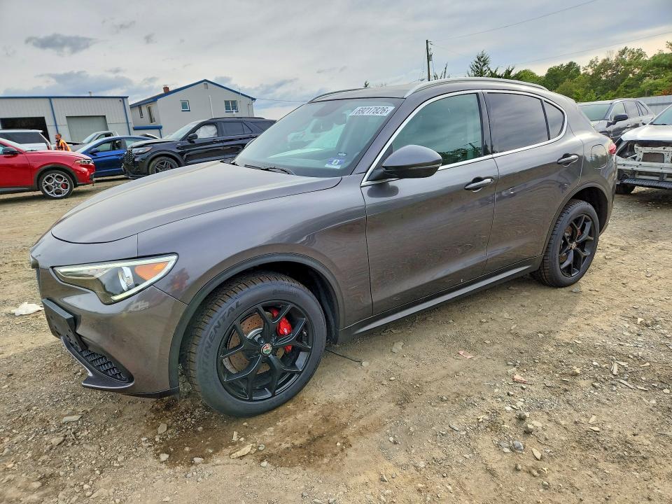 69217826 :رقم المزاد ، ZASPAKBN7K7C52653 vin ، 2019 Alfa Romeo Stelvio مزاد بيع