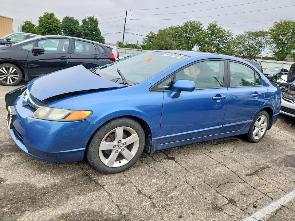 Aukcja sprzedaży 2007 Honda Civic, vin: 1HGFA16897L122506, numer aukcji: 69756086