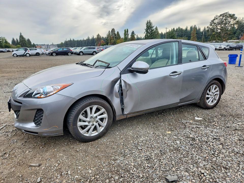 2012 Mazda 3 მანქანა იყიდება აუქციონზე, vin: JM1BL1L89C1570990, აუქციონის ნომერი: 69646576
