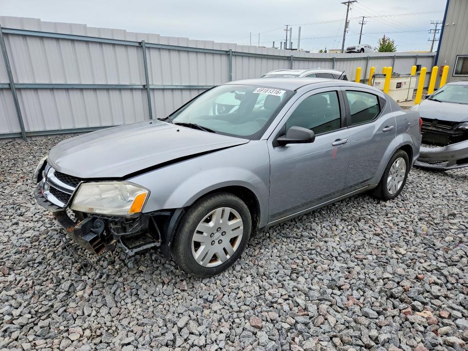 69181316 :رقم المزاد ، 1C3CDZAB3DN725031 vin ، 2013 Dodge Avenger مزاد بيع
