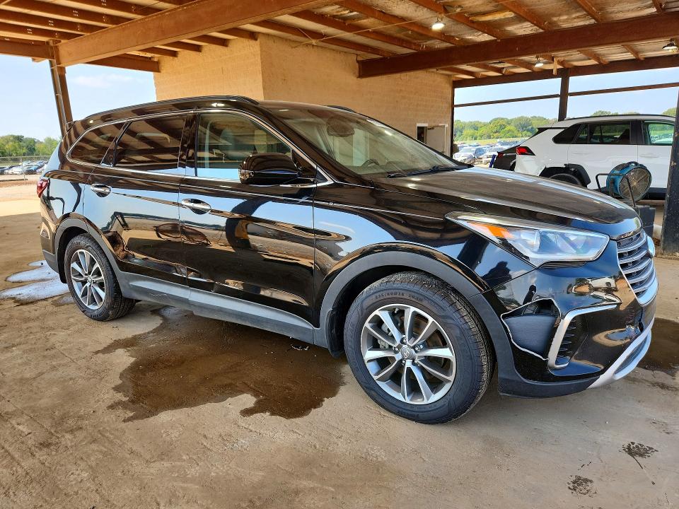 68502586 :رقم المزاد ، KM8SM4HF5HU186650 vin ، 2017 Hyundai Santa Fe مزاد بيع