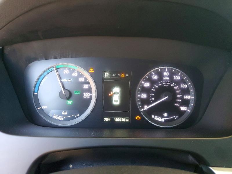 2016 Hyundai Sonata Hybrid მანქანა იყიდება აუქციონზე, vin: KMHE34L19GA022216, აუქციონის ნომერი: 68228686
