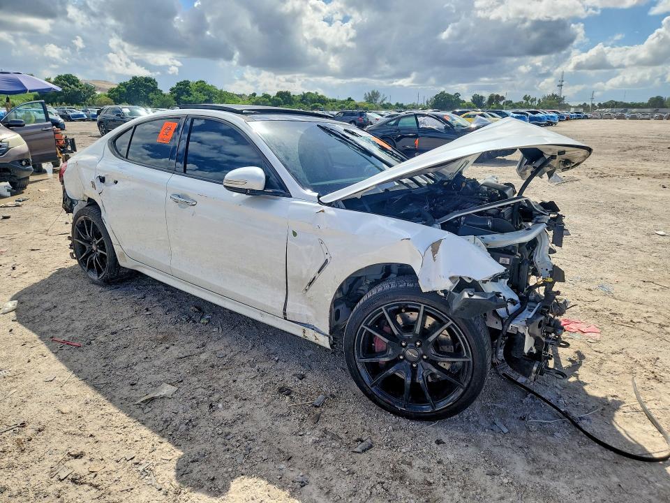 Продажа на аукционе авто 2021 Genesis G70, vin: KMTG74LEXMU073336, номер лота: 70027296
