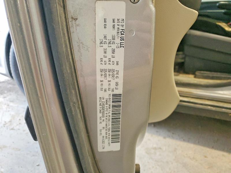 2015 Dodge Grand Caravan მანქანა იყიდება აუქციონზე, vin: 2C4RDGBG8FR683028, აუქციონის ნომერი: 67441006