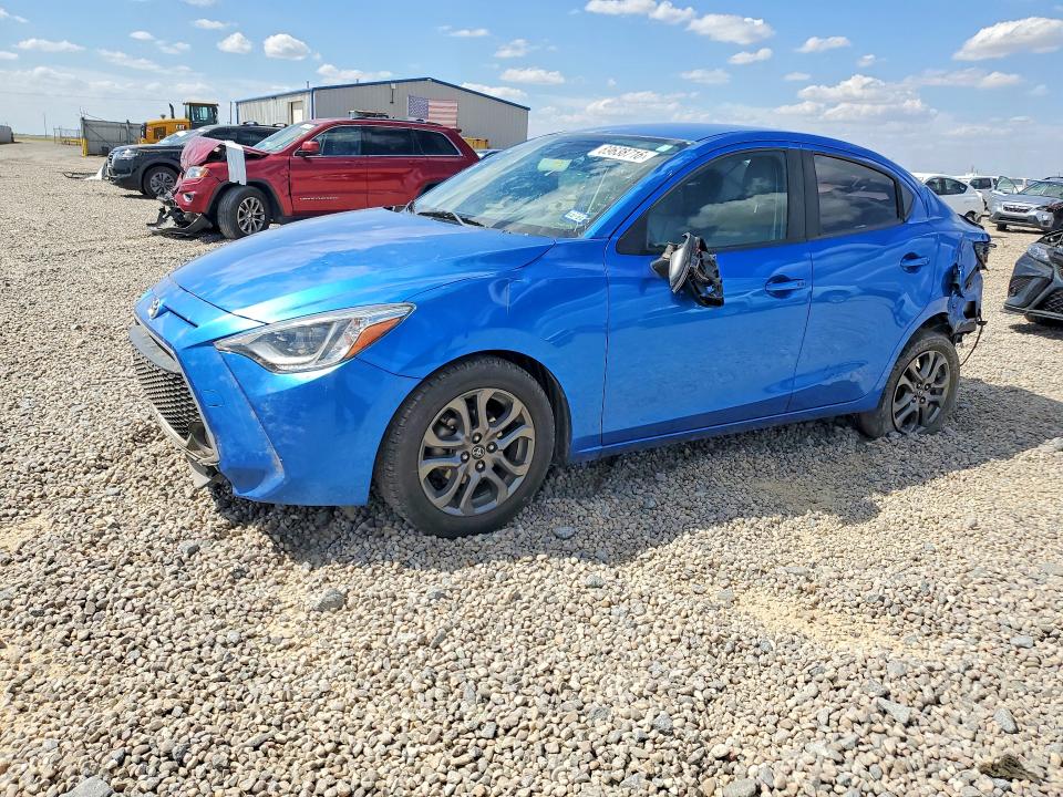 69638716 :رقم المزاد ، 3MYDLBYV1KY525261 vin ، 2019 Toyota Yaris مزاد بيع