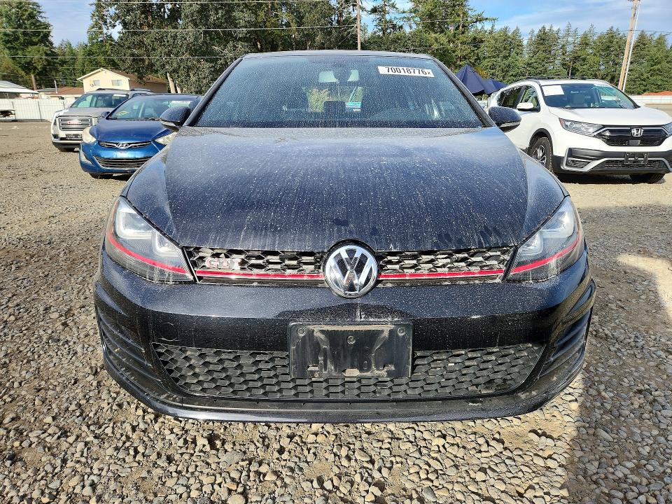 Aukcja sprzedaży 2017 Volkswagen Gti, vin: 3VW547AU3HM070747, numer aukcji: 70018776