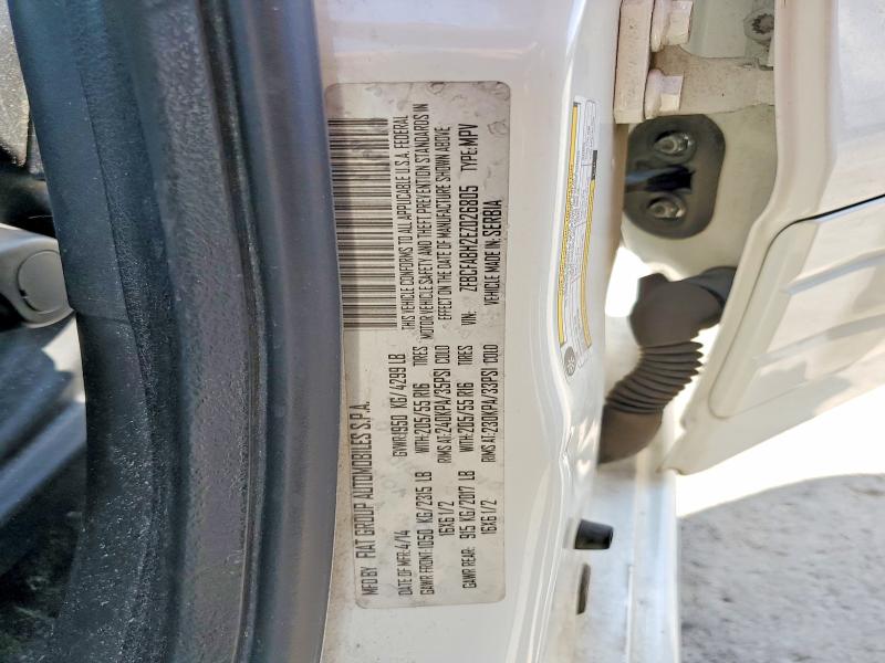2014 Fiat 500l მანქანა იყიდება აუქციონზე, vin: ZFBCFABH2EZ026805, აუქციონის ნომერი: 67535656