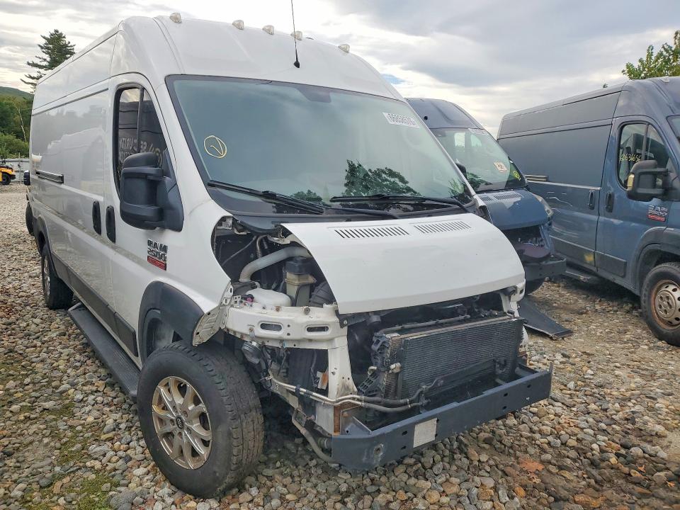 66858576 :رقم المزاد ، 3C6TRVDG3KE559969 vin ، 2019 Ram Promaster 2500 مزاد بيع